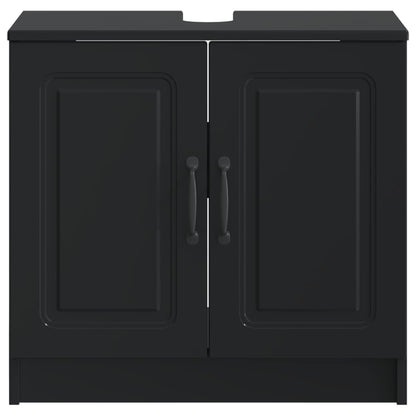 vidaXL Bathroom Sink Cabinet UTRECHT Black 59.5 x 31.5x 59 cm