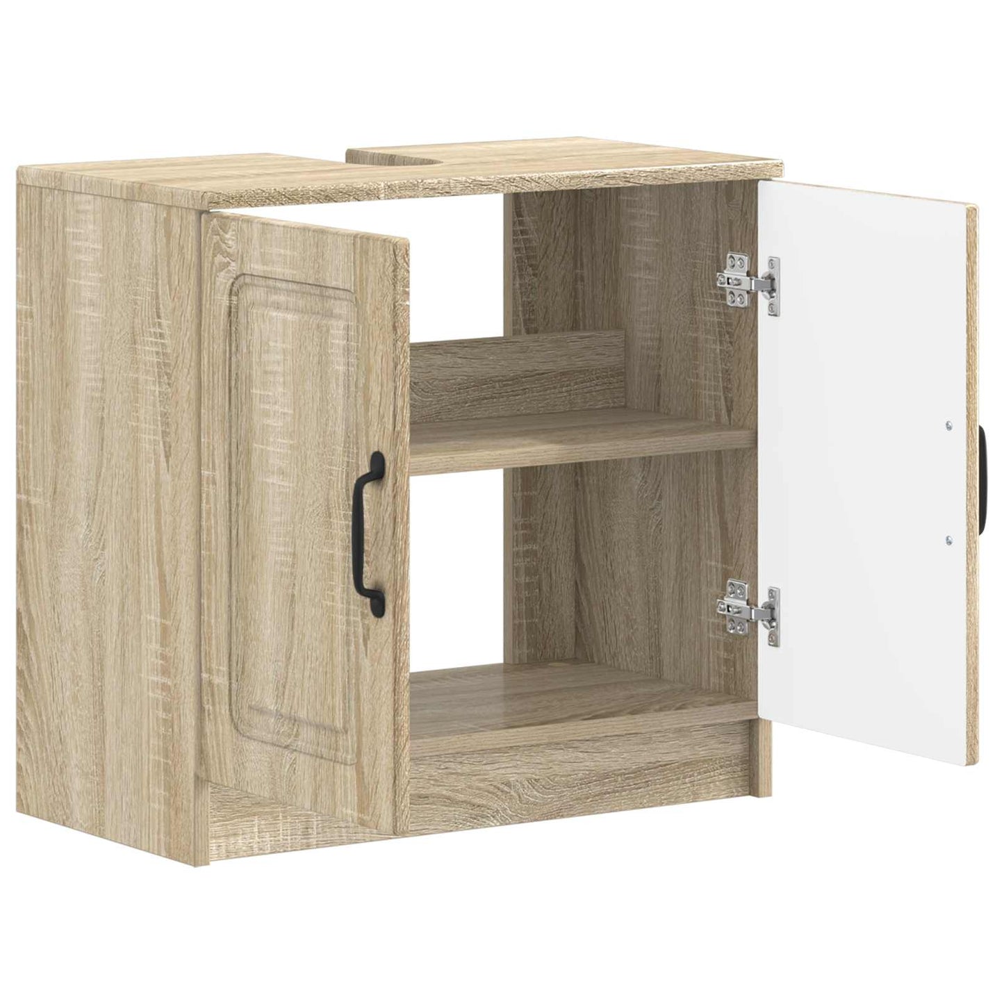 vidaXL Bathroom Sink Cabinet UTRECHT Sonoma Oak 59.5 x 31.5x 59 cm