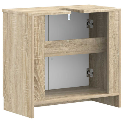 vidaXL Bathroom Sink Cabinet UTRECHT Sonoma Oak 59.5 x 31.5x 59 cm
