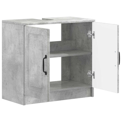 vidaXL Bathroom Sink Cabinet UTRECHT Concrete Grey 59.5 x 31.5x 59 cm