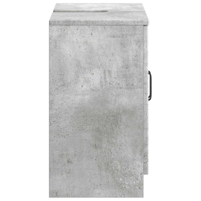 vidaXL Bathroom Sink Cabinet UTRECHT Concrete Grey 59.5 x 31.5x 59 cm