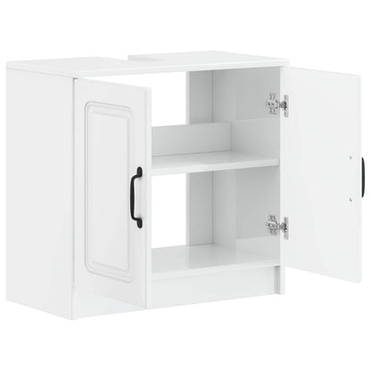vidaXL Bathroom Sink Cabinet UTRECHT High Gloss White