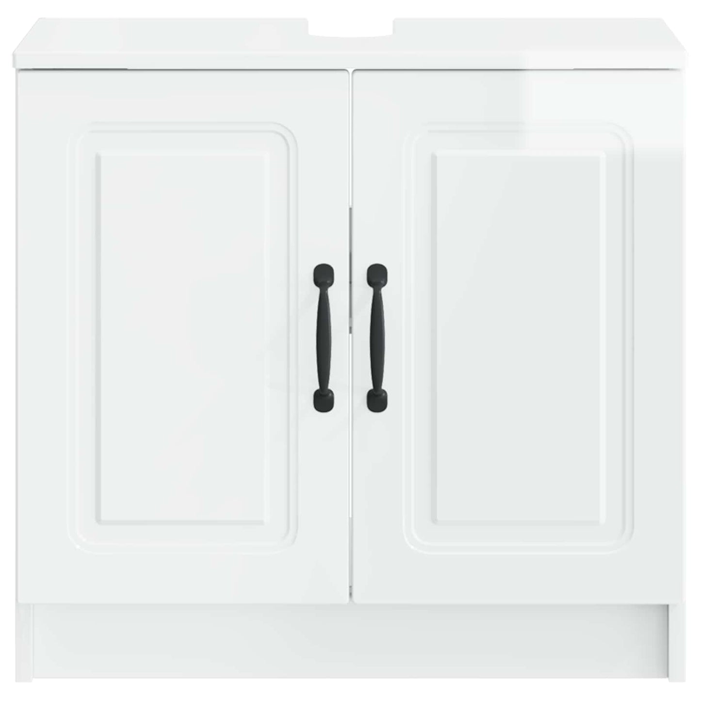 vidaXL Bathroom Sink Cabinet UTRECHT High Gloss White
