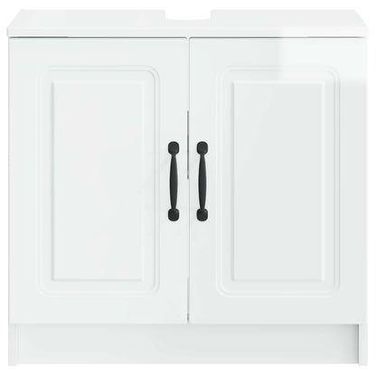 vidaXL Bathroom Sink Cabinet UTRECHT High Gloss White