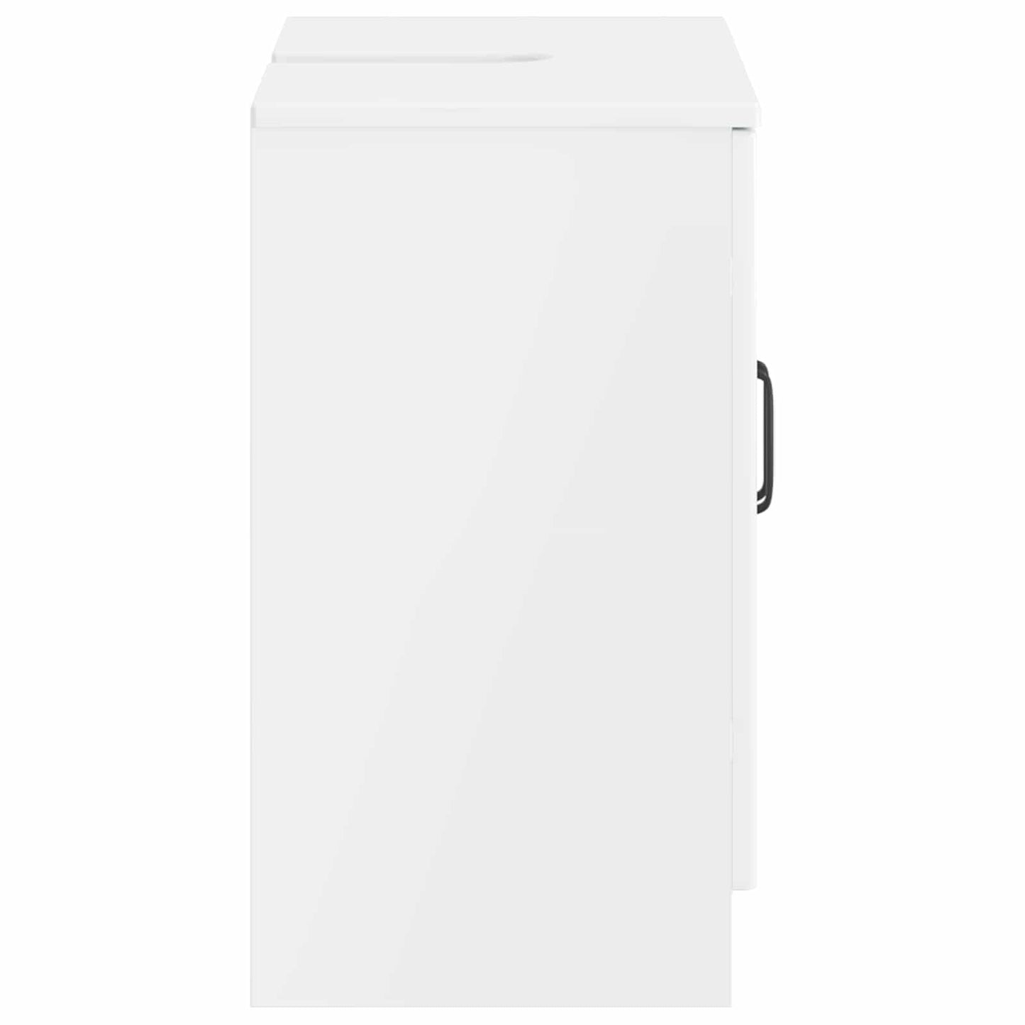 vidaXL Bathroom Sink Cabinet UTRECHT High Gloss White