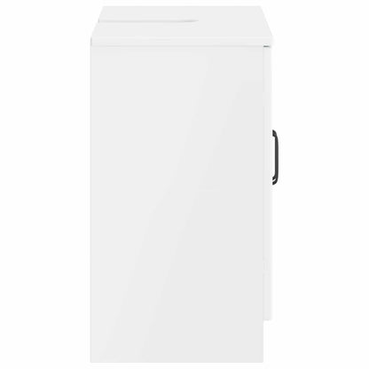 vidaXL Bathroom Sink Cabinet UTRECHT High Gloss White