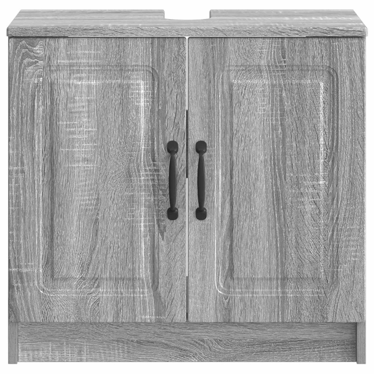 vidaXL Bathroom Sink Cabinet UTRECHT Grey Sonoma 59.5 x 31.5x 59 cm