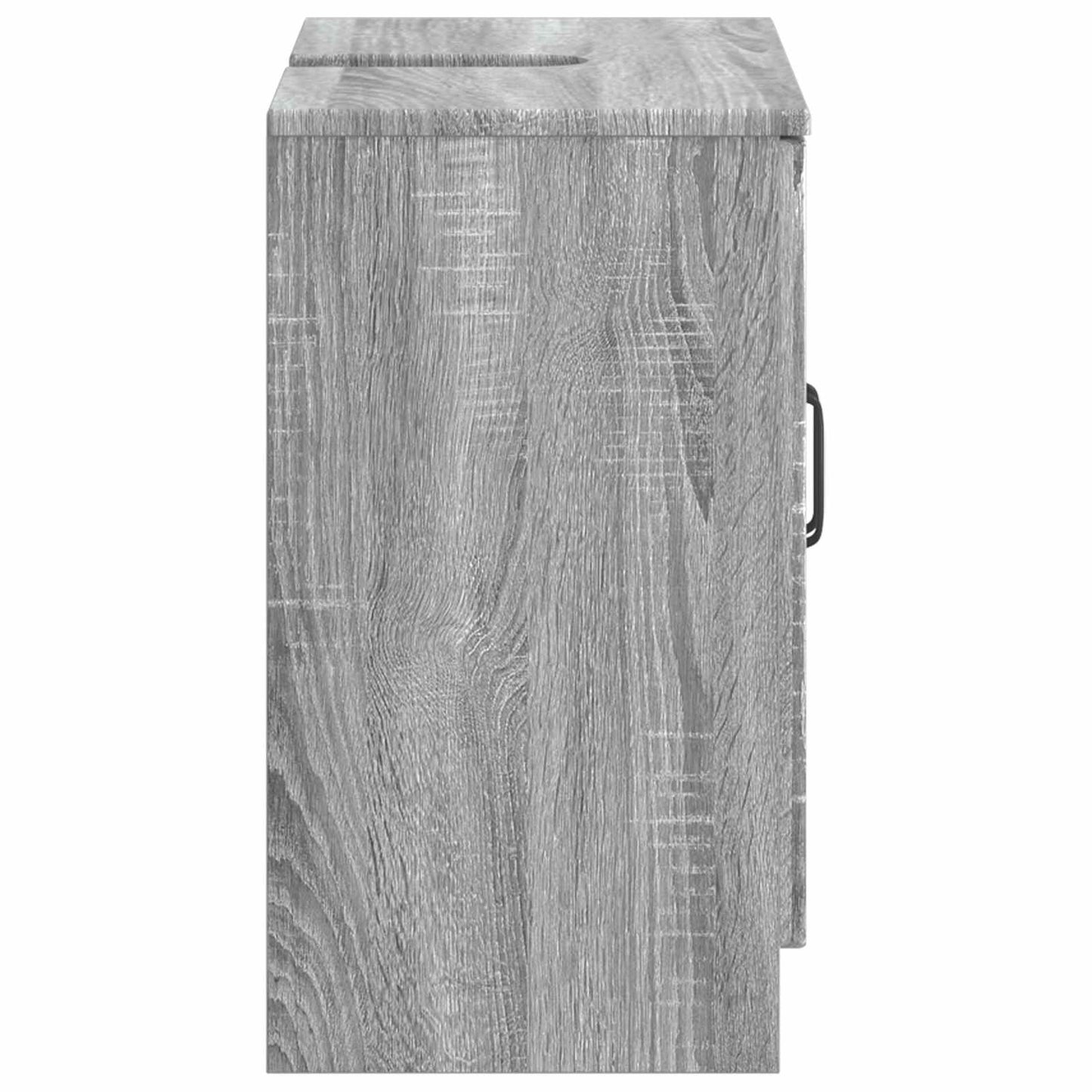 vidaXL Bathroom Sink Cabinet UTRECHT Grey Sonoma 59.5 x 31.5x 59 cm
