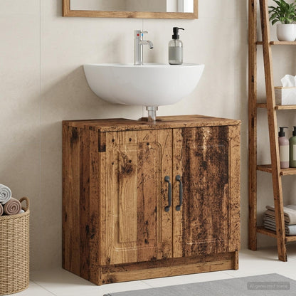 vidaXL Bathroom Sink Cabinet UTRECHT Old Wood 59.5 x 31.5x 59 cm