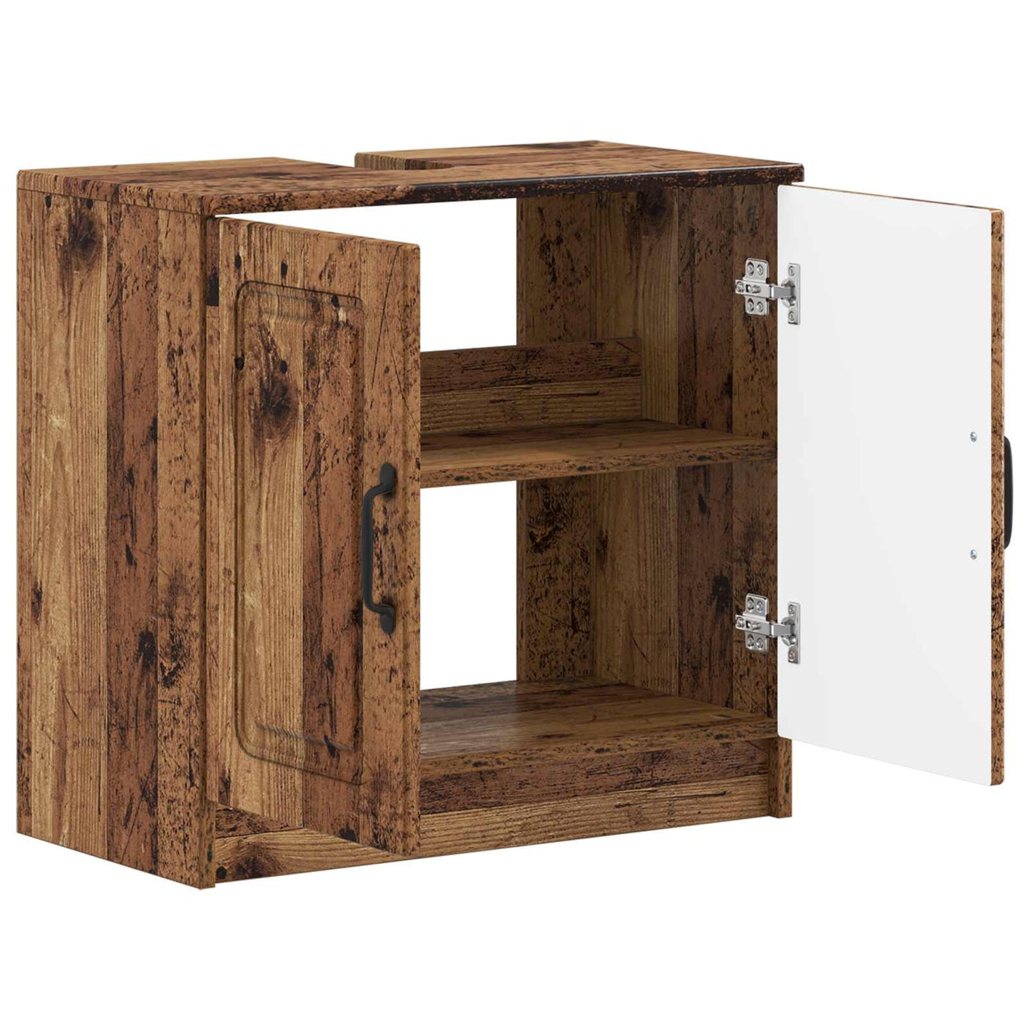 vidaXL Bathroom Sink Cabinet UTRECHT Old Wood 59.5 x 31.5x 59 cm
