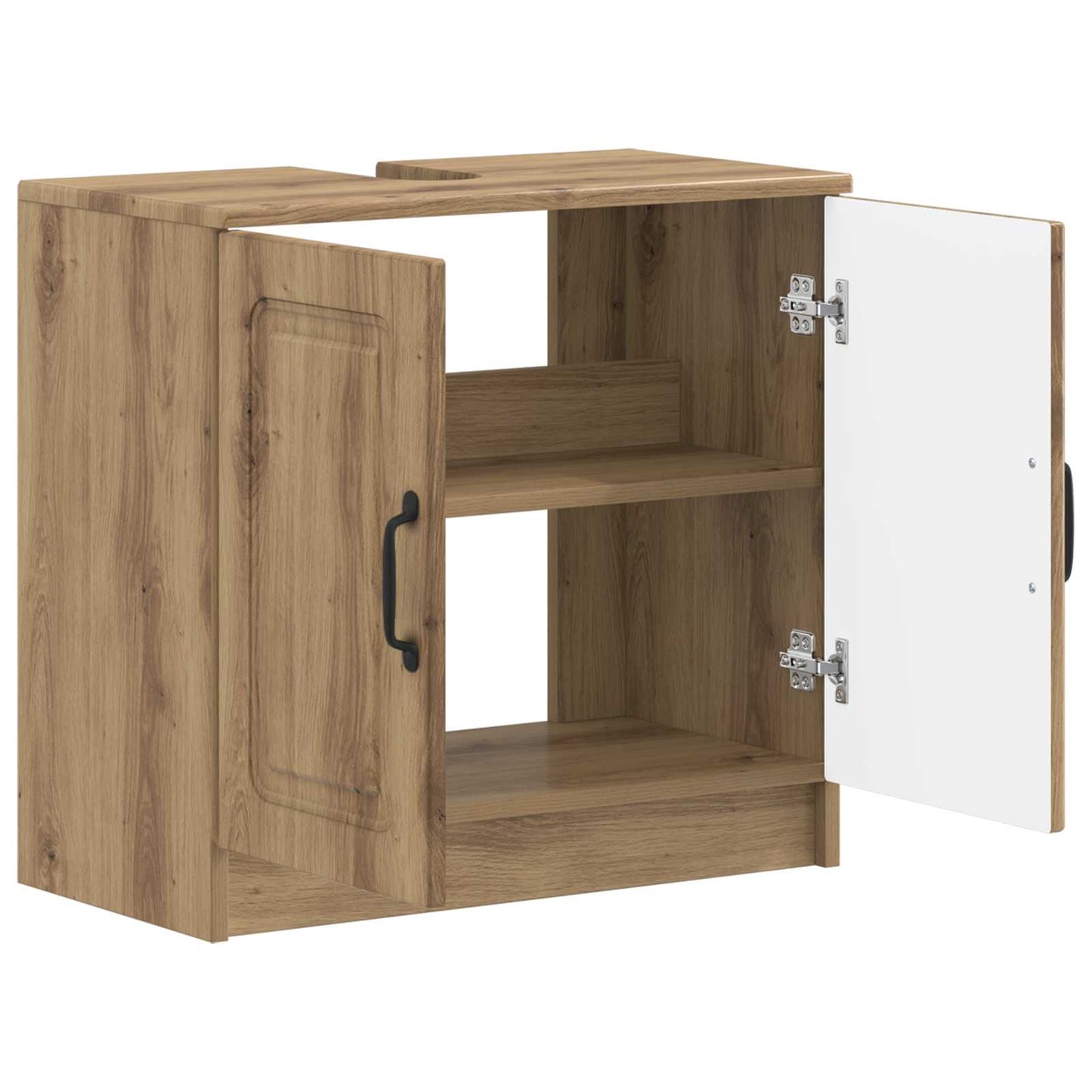 vidaXL Bathroom Sink Cabinet UTRECHT Artisan Oak 59.5 x 31.5x 59 cm