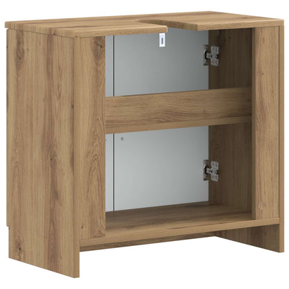 vidaXL Bathroom Sink Cabinet UTRECHT Artisan Oak 59.5 x 31.5x 59 cm