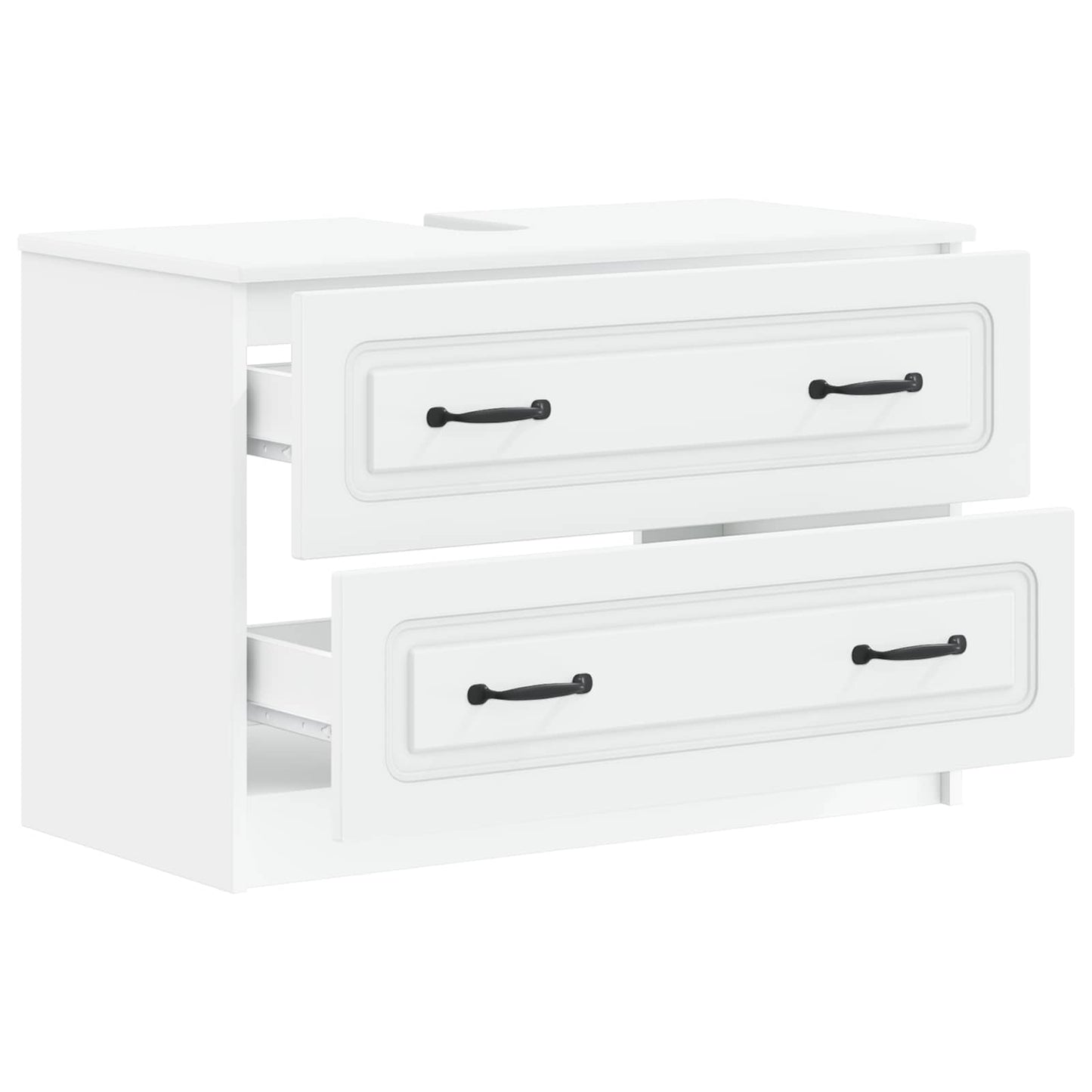 vidaXL Bathroom Sink Cabinet UTRECHT White 82 x 41x 56 cm