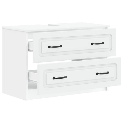 vidaXL Bathroom Sink Cabinet UTRECHT White 82 x 41x 56 cm