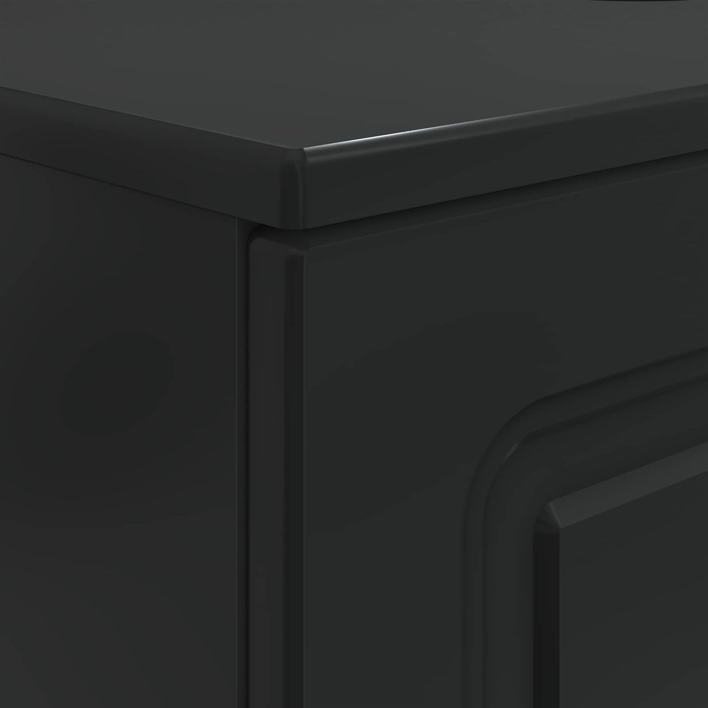 vidaXL Bathroom Sink Cabinet UTRECHT Black 82 x 41x 56 cm