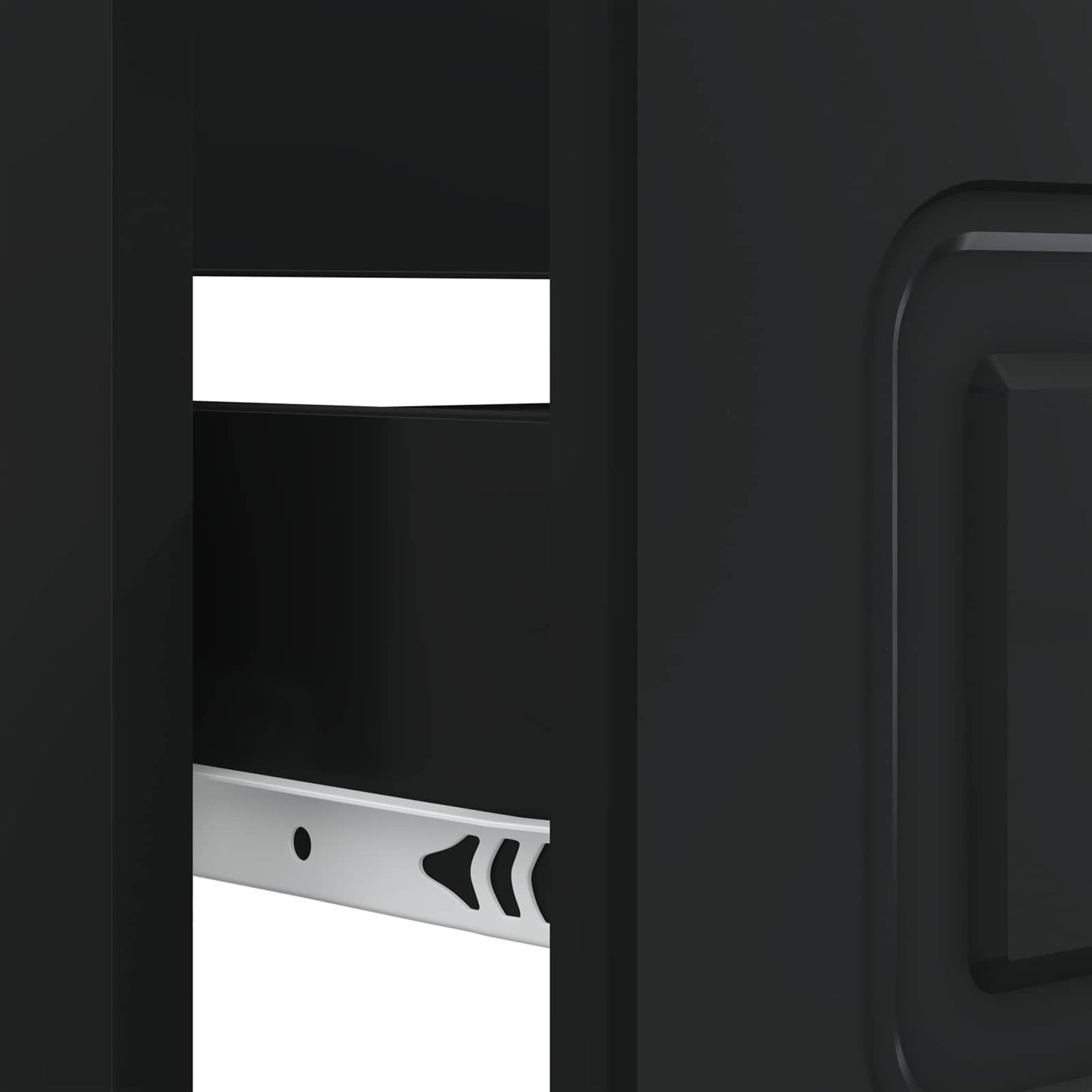 vidaXL Bathroom Sink Cabinet UTRECHT Black 82 x 41x 56 cm