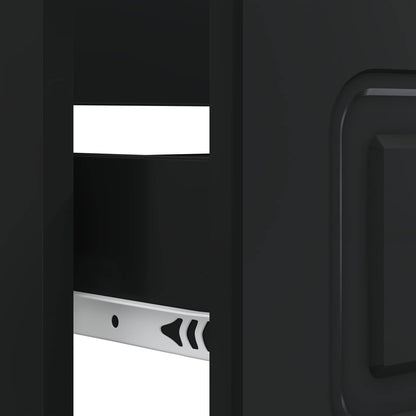 vidaXL Bathroom Sink Cabinet UTRECHT Black 82 x 41x 56 cm