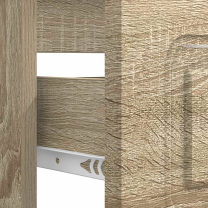 vidaXL Bathroom Sink Cabinet UTRECHT Sonoma Oak 82 x 41x 56 cm