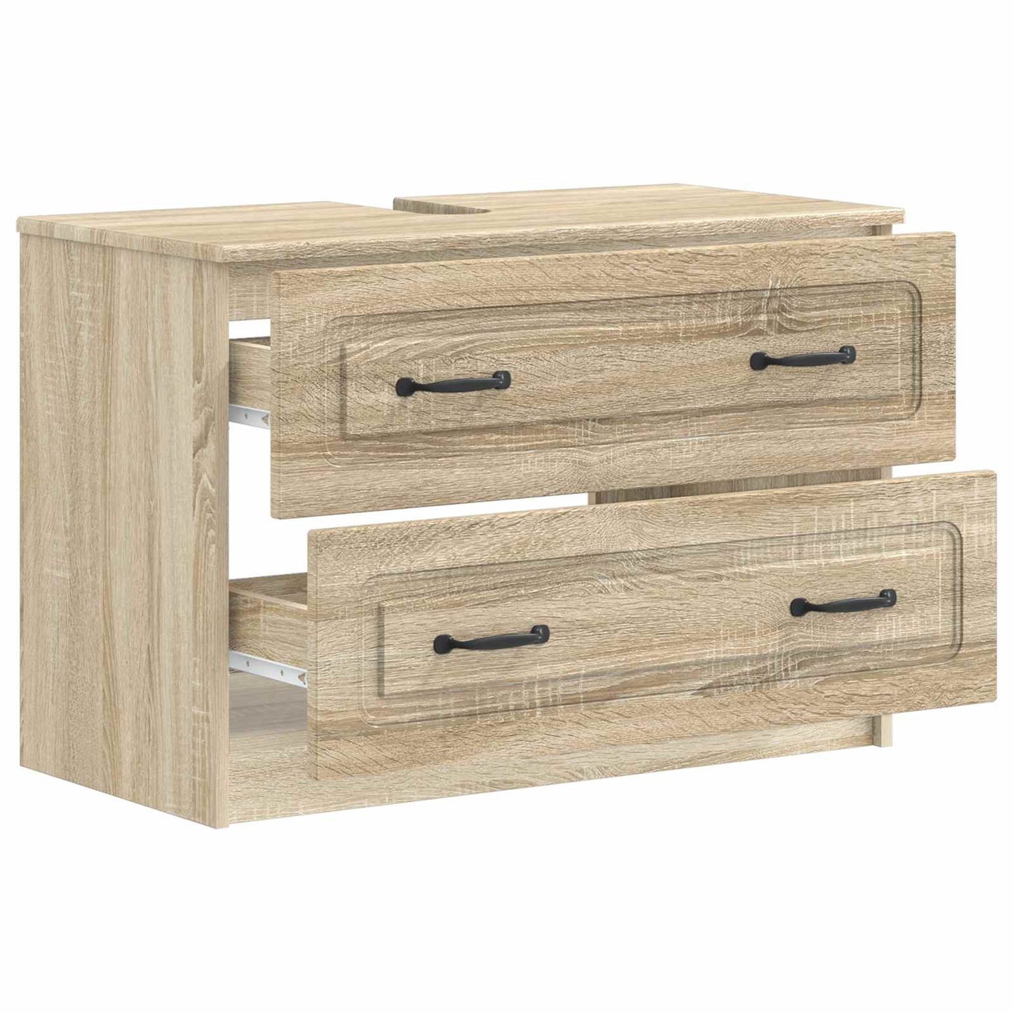 vidaXL Bathroom Sink Cabinet UTRECHT Sonoma Oak 82 x 41x 56 cm