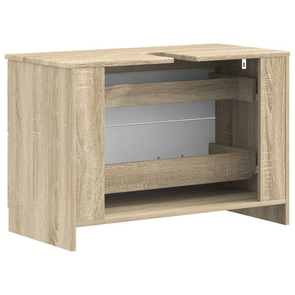 vidaXL Bathroom Sink Cabinet UTRECHT Sonoma Oak 82 x 41x 56 cm