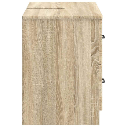vidaXL Bathroom Sink Cabinet UTRECHT Sonoma Oak 82 x 41x 56 cm