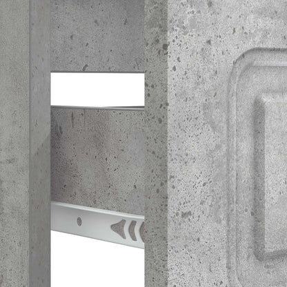 vidaXL Bathroom Sink Cabinet UTRECHT Concrete Grey 82 x 41x 56 cm