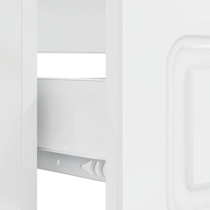 vidaXL Bathroom Sink Cabinet UTRECHT High Gloss White 82 x 41x 56 cm