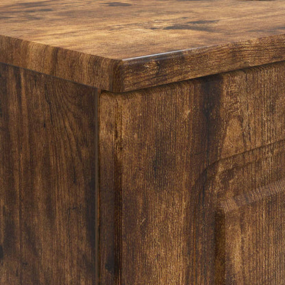 vidaXL Bathroom Sink Cabinet UTRECHT Smoked Oak 82 x 41x 56 cm