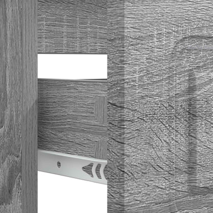 vidaXL Bathroom Sink Cabinet UTRECHT Grey Sonoma 82 x 41x 56 cm
