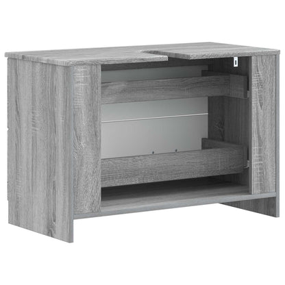 vidaXL Bathroom Sink Cabinet UTRECHT Grey Sonoma 82 x 41x 56 cm
