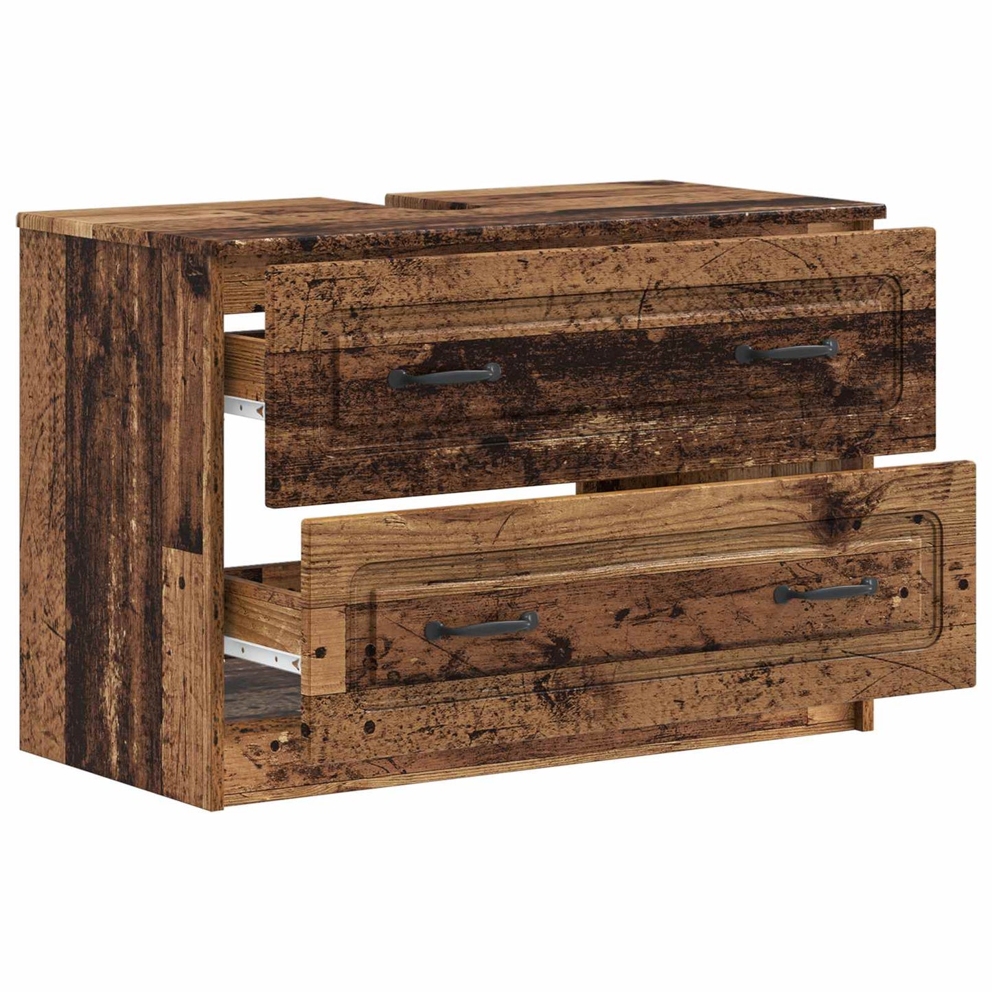 vidaXL Bathroom Sink Cabinet UTRECHT Old Wood 82 x 41x 56 cm