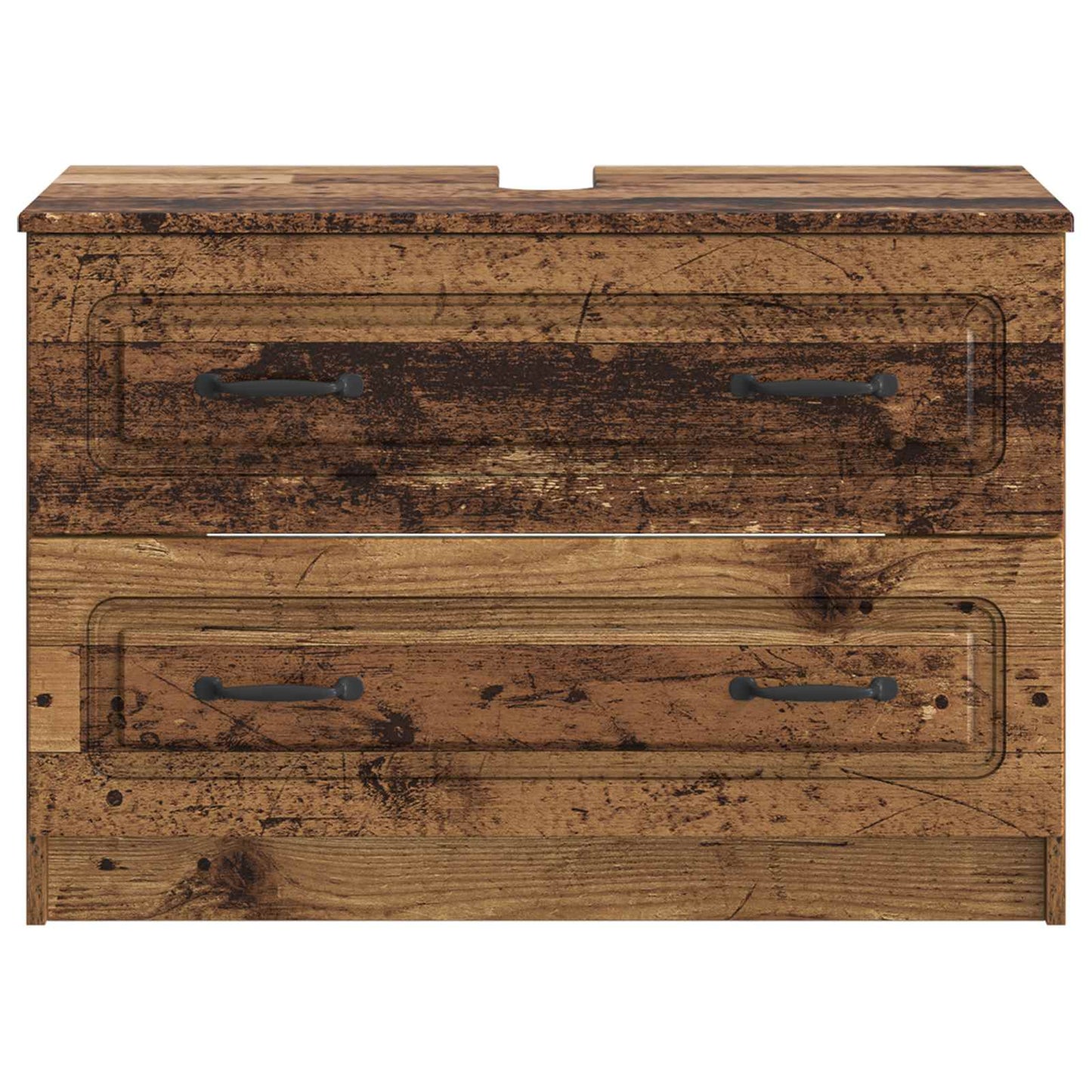 vidaXL Bathroom Sink Cabinet UTRECHT Old Wood 82 x 41x 56 cm