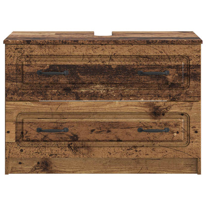 vidaXL Bathroom Sink Cabinet UTRECHT Old Wood 82 x 41x 56 cm