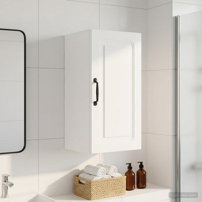 vidaXL Bathroom Wall Cabinet UTRECHT White 30 x 31 x 59 cm
