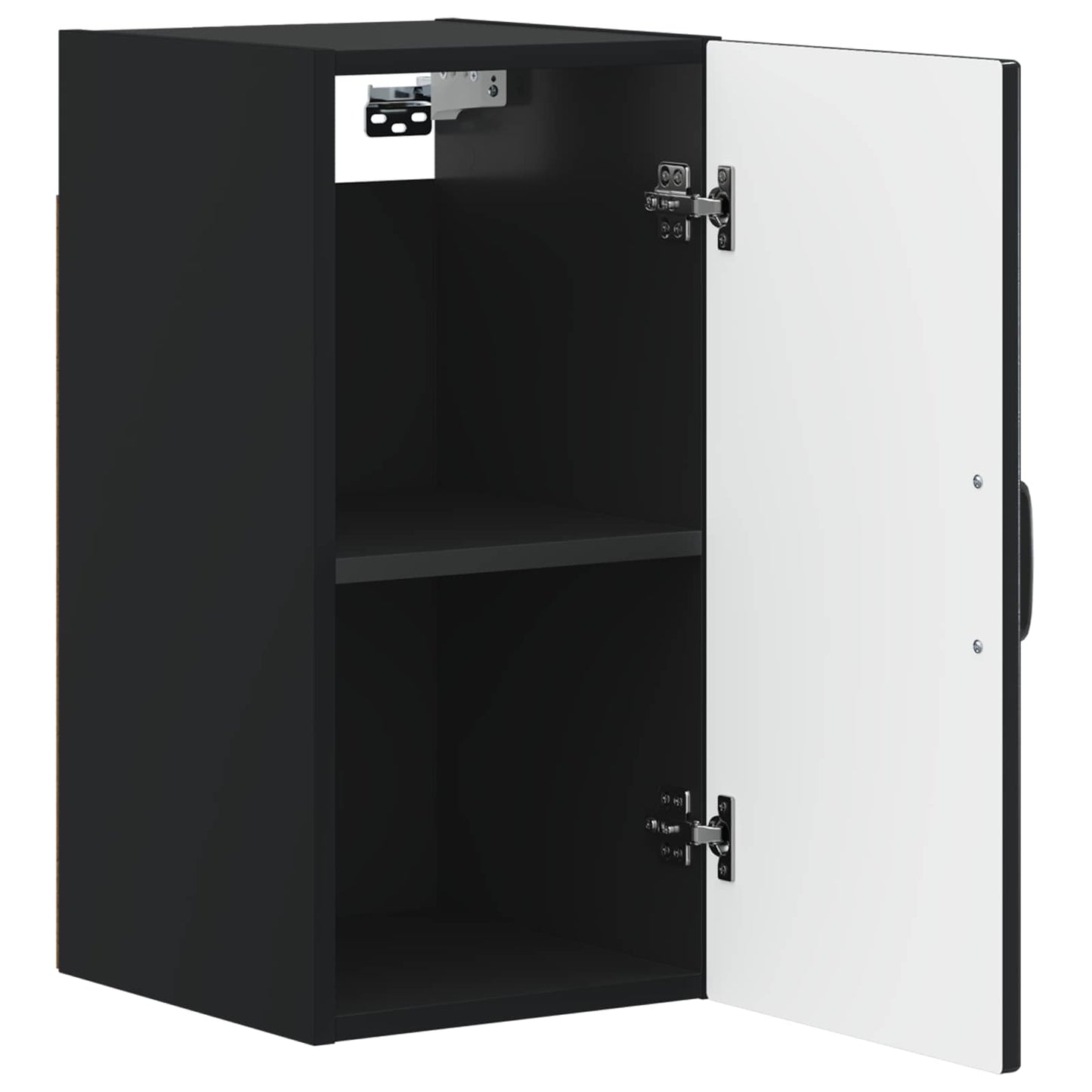 vidaXL Bathroom Wall Cabinet UTRECHT Black 30 x 31 x 59 cm