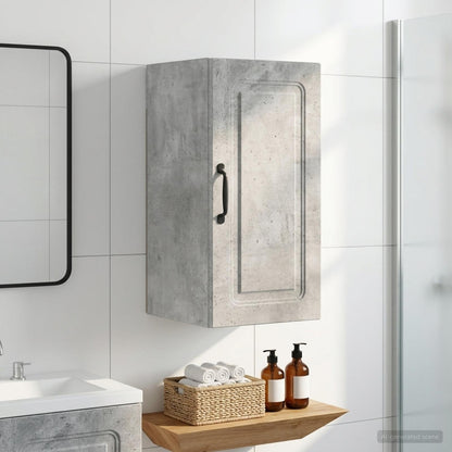 vidaXL Bathroom Wall Cabinet UTRECHT Concrete Grey 30 x 31 x 59 cm