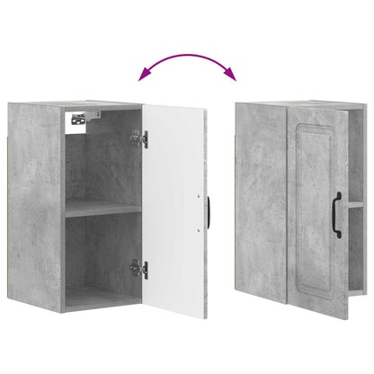 vidaXL Bathroom Wall Cabinet UTRECHT Concrete Grey 30 x 31 x 59 cm