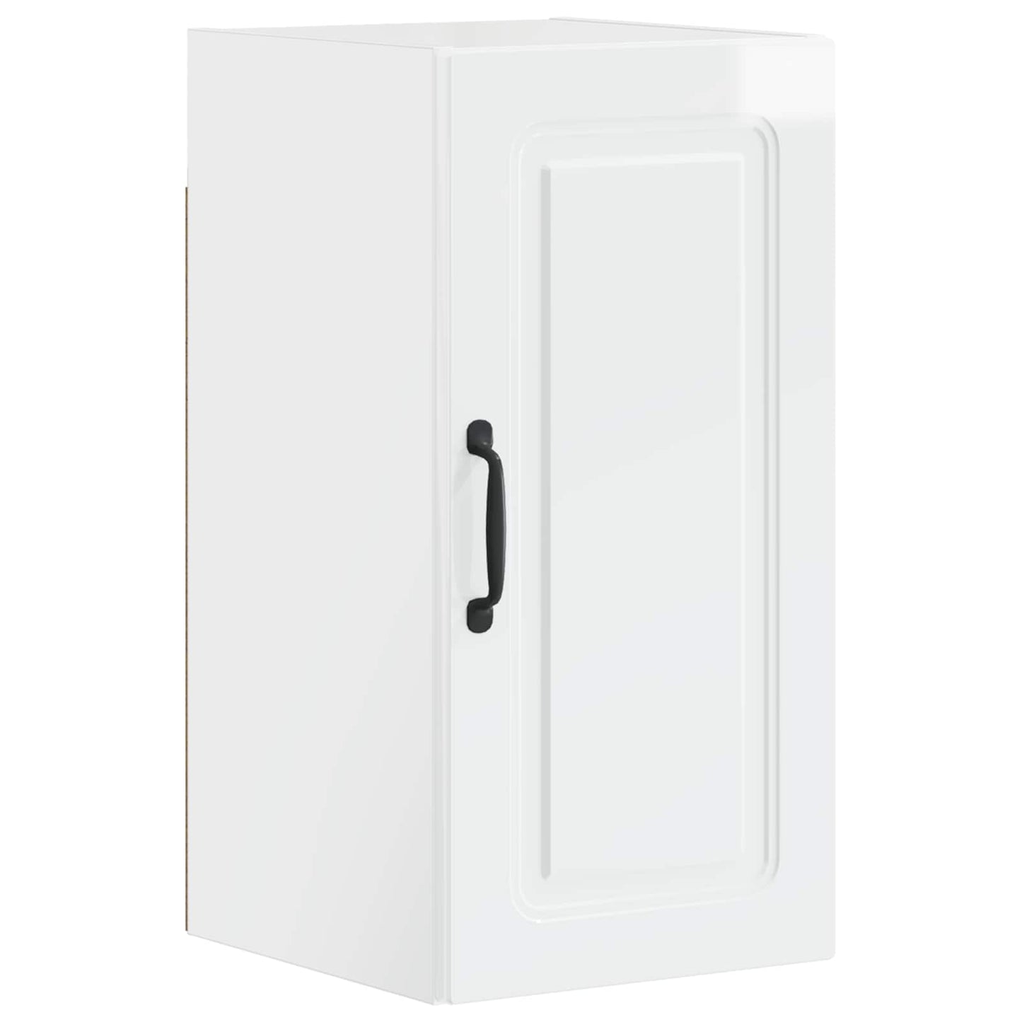 vidaXL Bathroom Wall Cabinet UTRECHT High Gloss White 30 x 31 x 59 cm