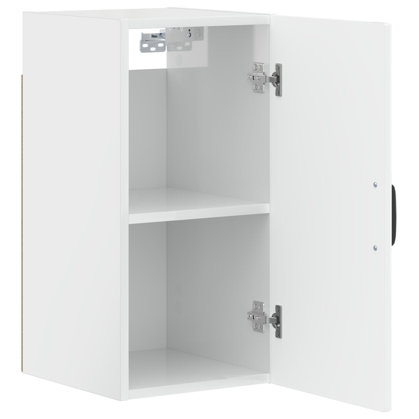 vidaXL Bathroom Wall Cabinet UTRECHT High Gloss White 30 x 31 x 59 cm