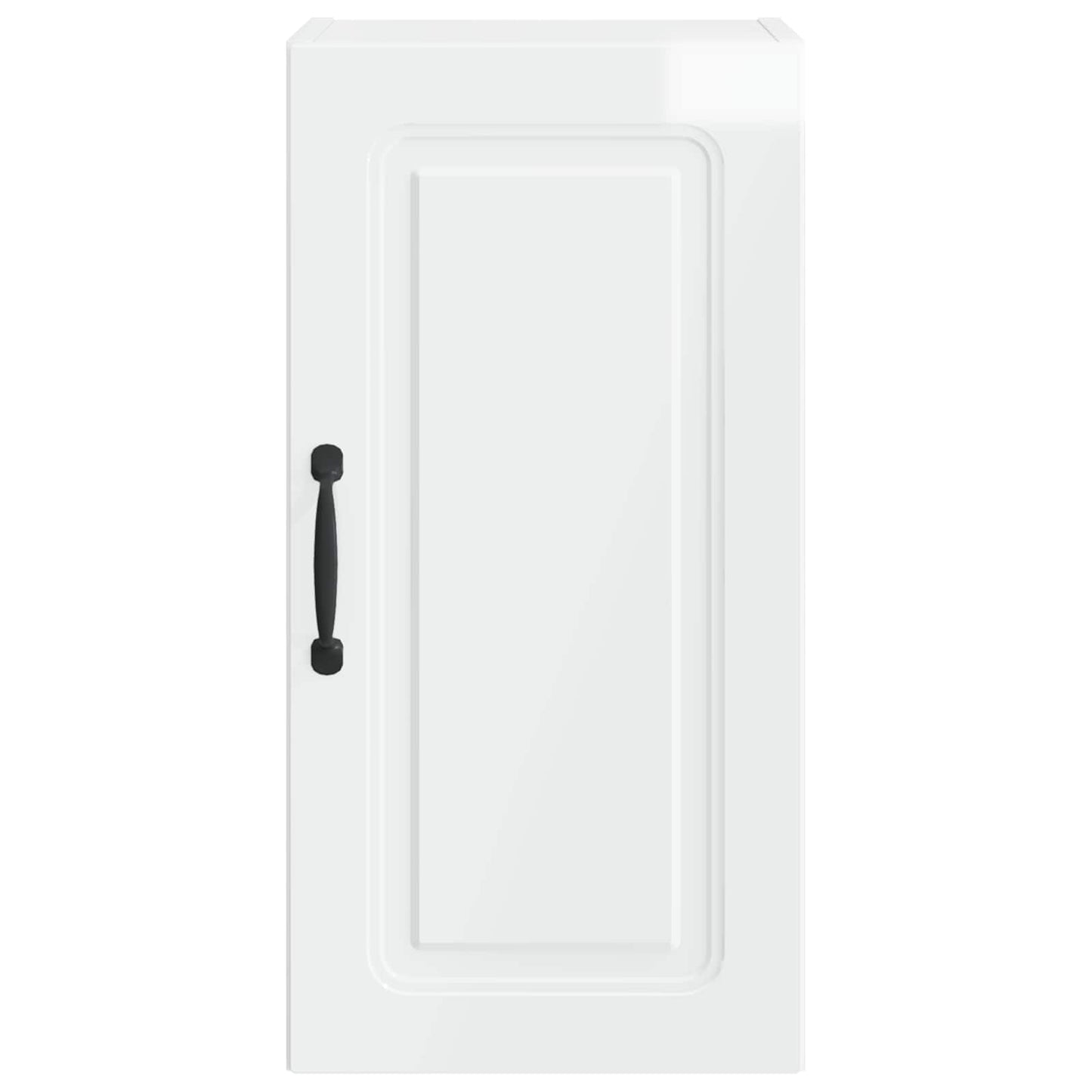 vidaXL Bathroom Wall Cabinet UTRECHT High Gloss White 30 x 31 x 59 cm