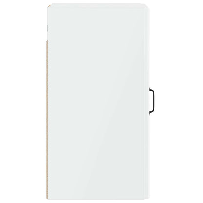 vidaXL Bathroom Wall Cabinet UTRECHT High Gloss White 30 x 31 x 59 cm