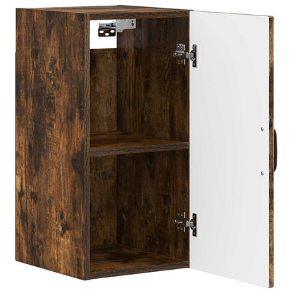 vidaXL Bathroom Wall Cabinet UTRECHT Smoked Oak 30 x 31 x 59 cm