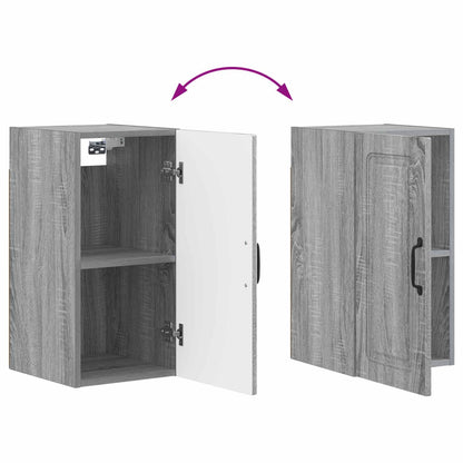 vidaXL Bathroom Wall Cabinet UTRECHT Grey Sonoma 30 x 31 x 59 cm