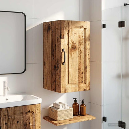 vidaXL Bathroom Wall Cabinet UTRECHT Old Wood 30 x 31 x 59 cm