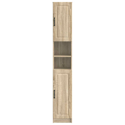 vidaXL Bathroom Cabinet with Open Shelf UTRECHT Sonoma Oak