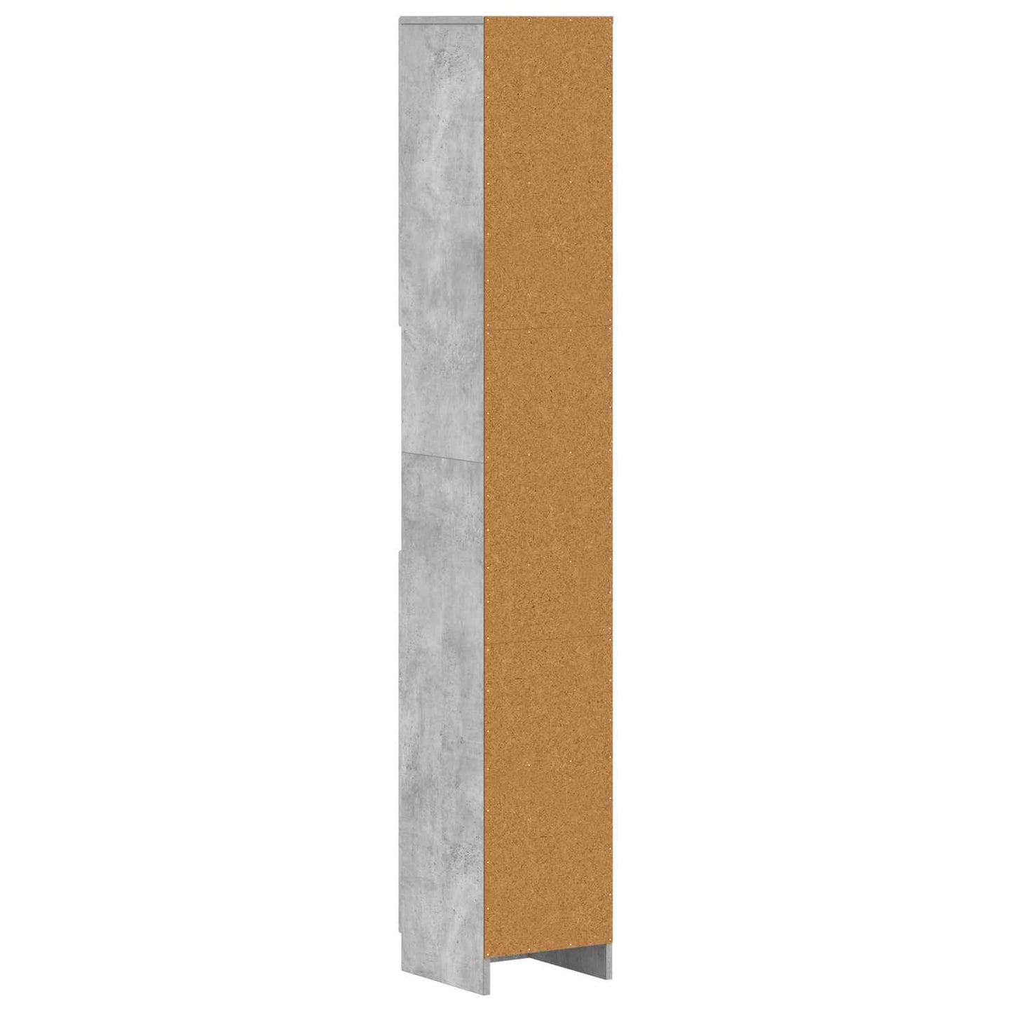 vidaXL Bathroom Cabinet with Open Shelf UTRECHT Concrete Grey