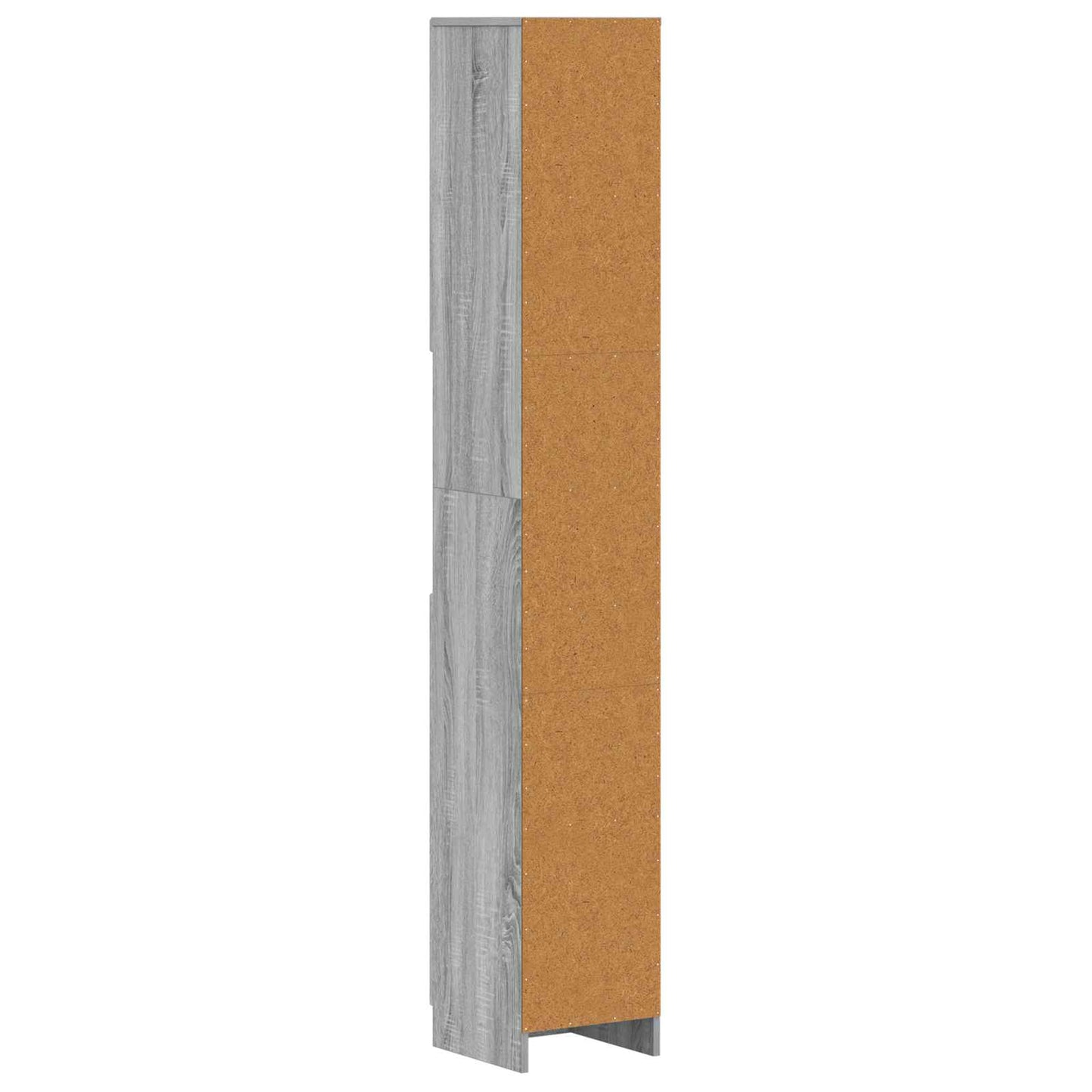 vidaXL Bathroom Cabinet with Open Shelf UTRECHT Grey Sonoma