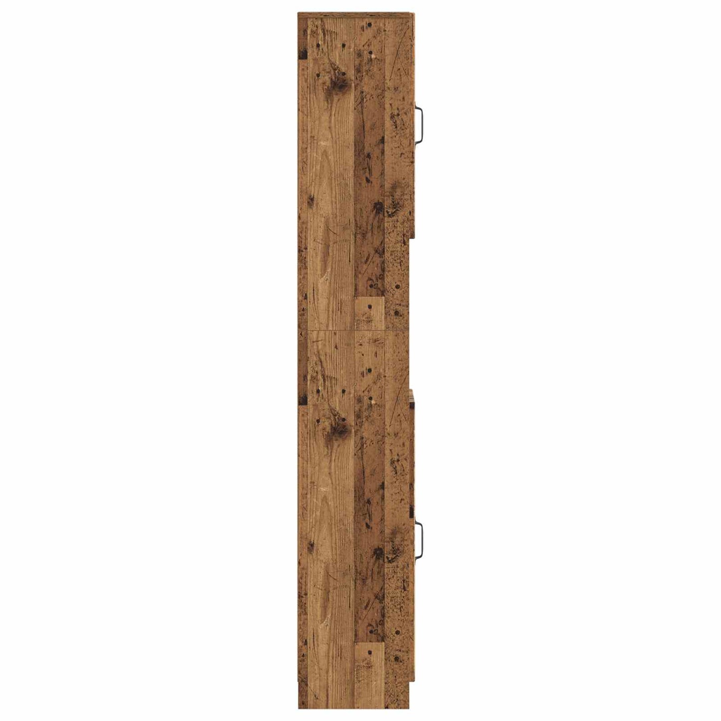 vidaXL Bathroom Cabinet with Open Shelf UTRECHT Old Wood