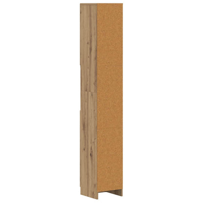 vidaXL Bathroom Cabinet with Open Shelf UTRECHT Artisan Oak