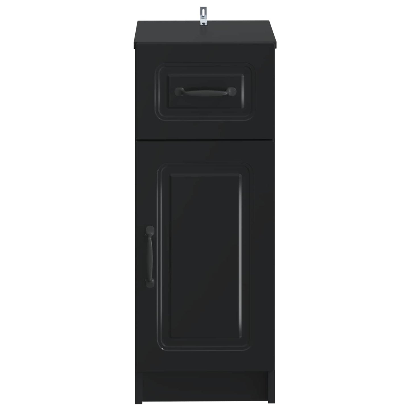 vidaXL Bathroom Storage Cainet UTRECHT Black 30 x 31 x 77 cm